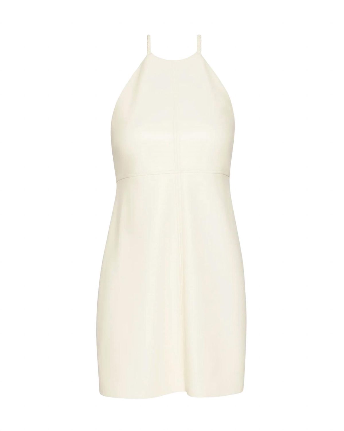 Style 1-1958283703-70 STEVE MADDEN Size XS Halter White Cocktail Dress on Queenly