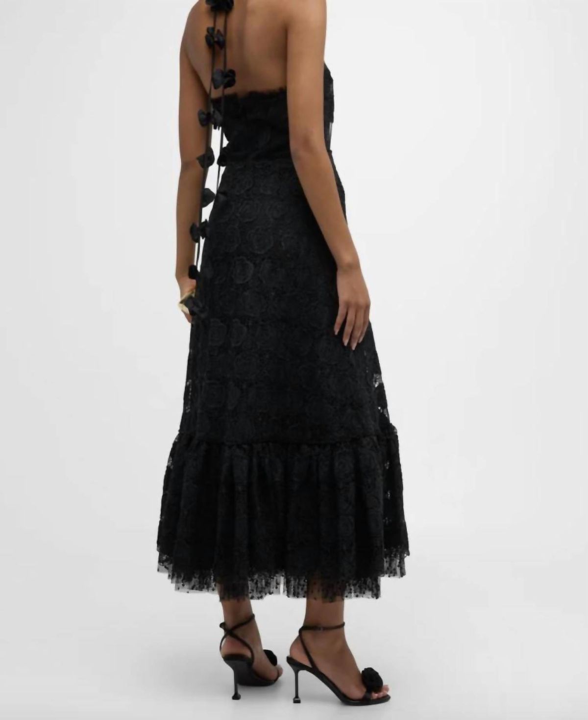 Style 1-2308472271-149 ALEXIS Size L Black Cocktail Dress on Queenly