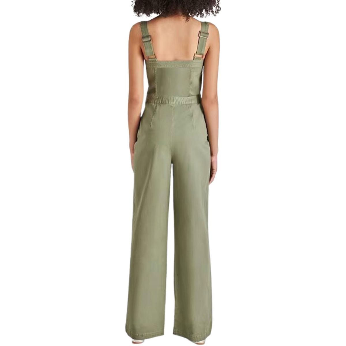 Style 1-2326175163-149 STEVE MADDEN Size L Green Formal Jumpsuit on Queenly