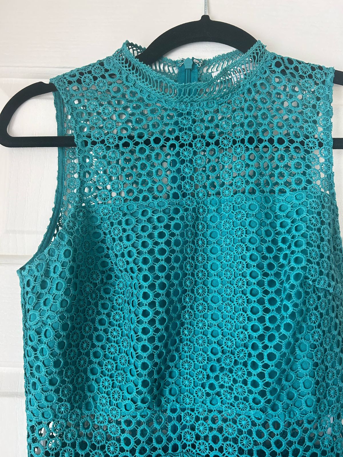 Size S Prom High Neck Green Cocktail Dress on Queenly