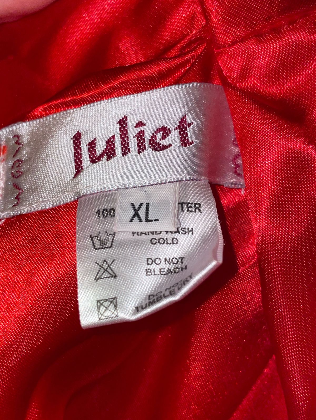Juliet Size XL Red Cocktail Dress on Queenly