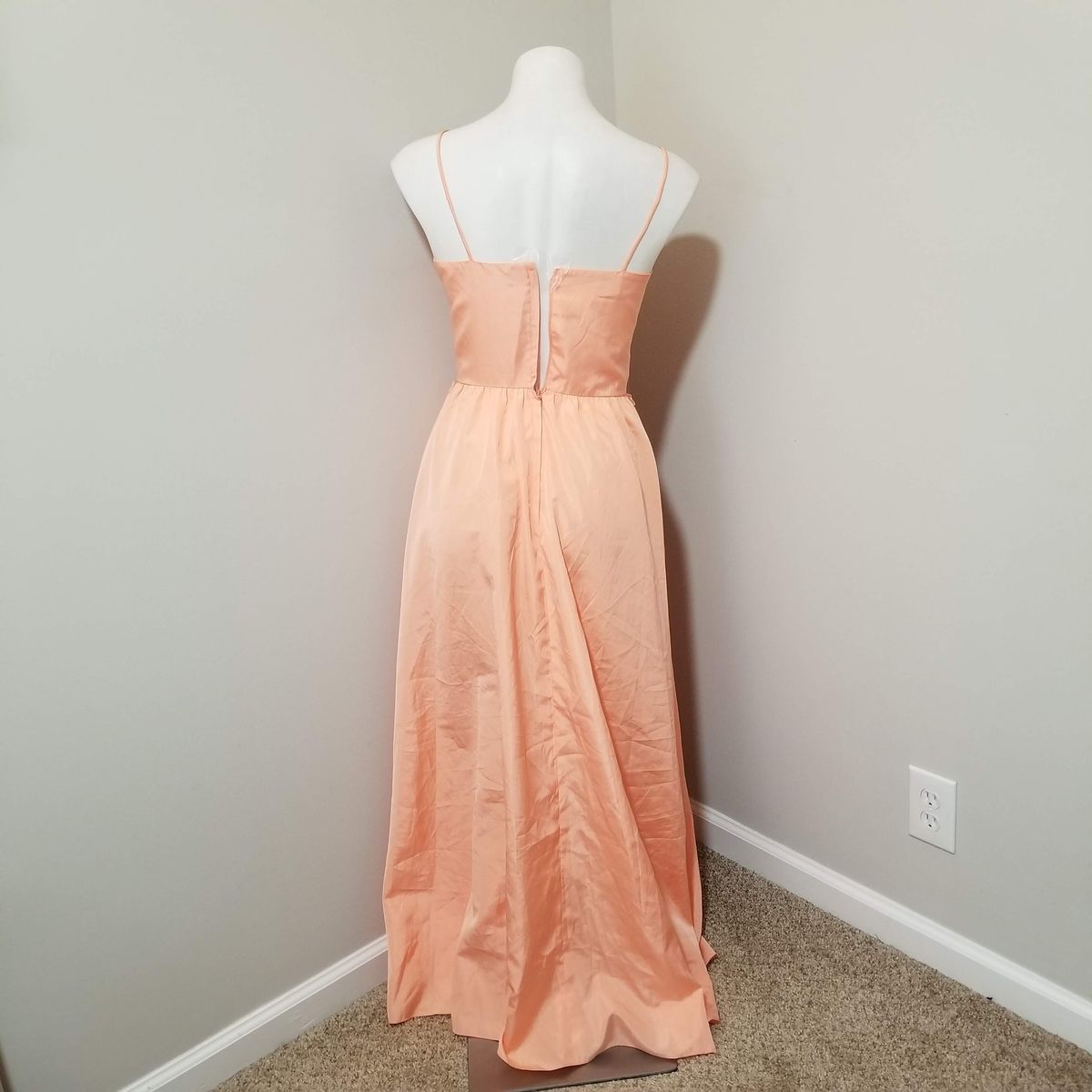 Style (fits modern 2) Vintage Size 8 Orange A-line Dress on Queenly