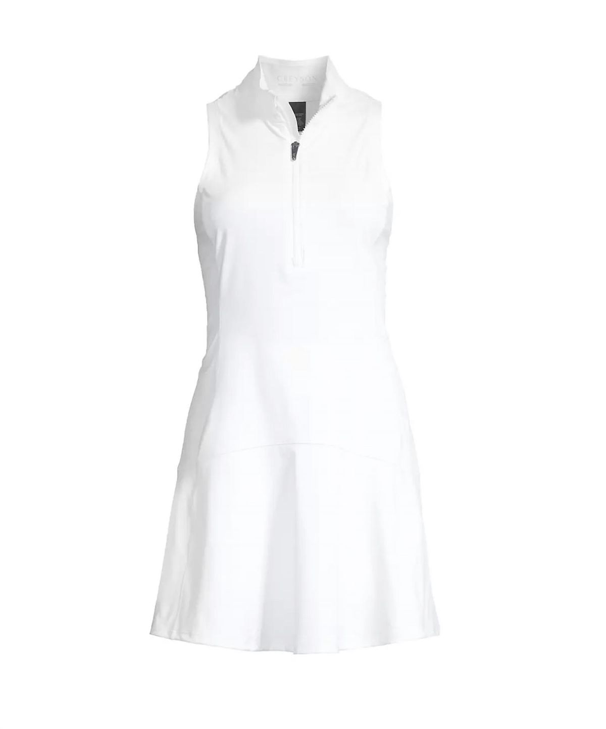 Style 1-319696679-70 Greyson Clothiers Size XS High Neck White Cocktail Dress on Queenly