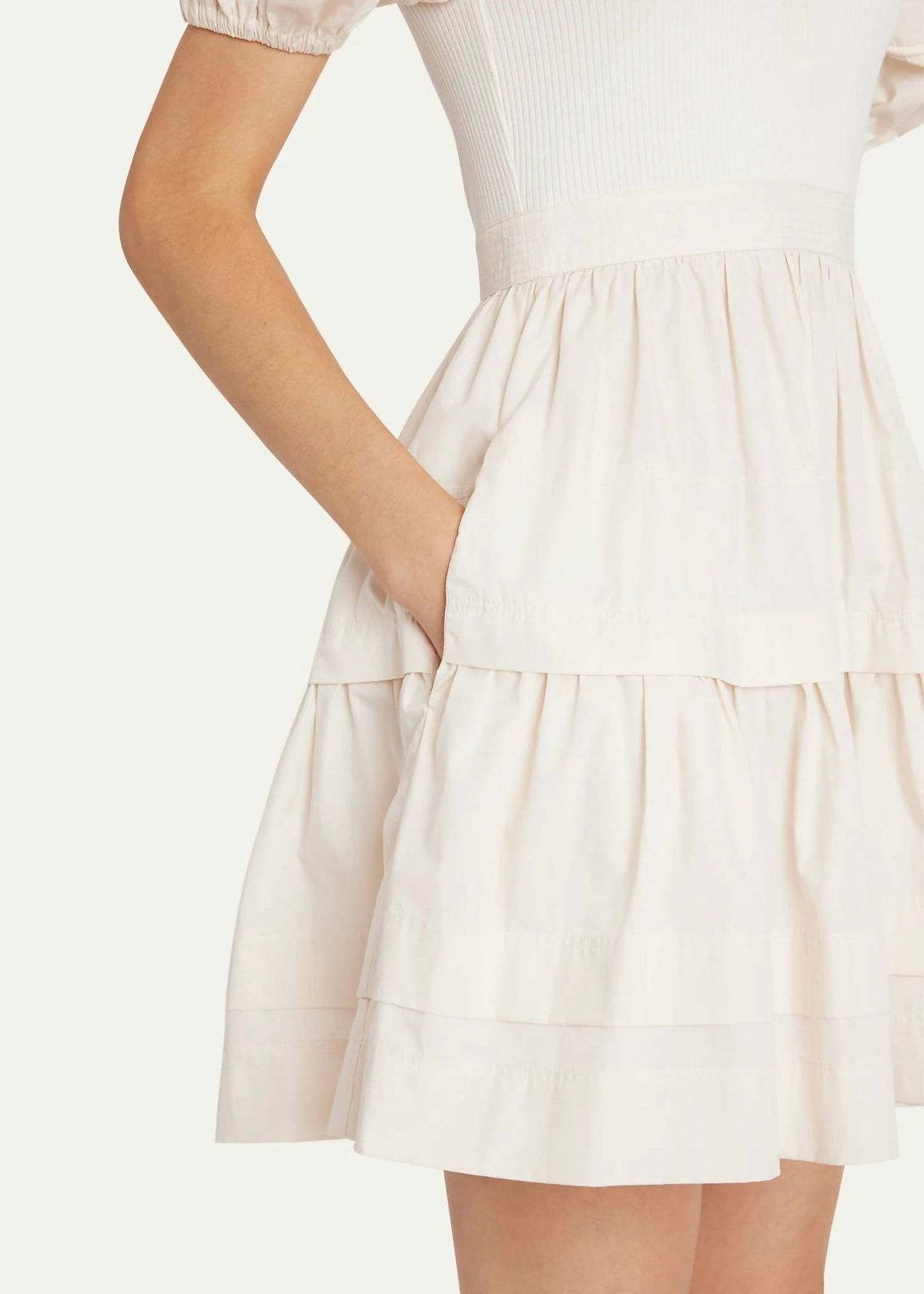Style 1-3422847246-1901 Ulla Johnson Size 6 White Cocktail Dress on Queenly