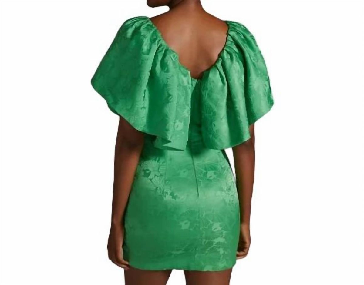 Style 1-4272296836-70 RONNY KOBO Size XS Satin Green Cocktail Dress on Queenly
