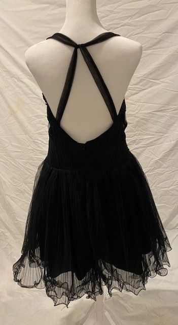 Girls Size 12 Black Cocktail Dress on Queenly