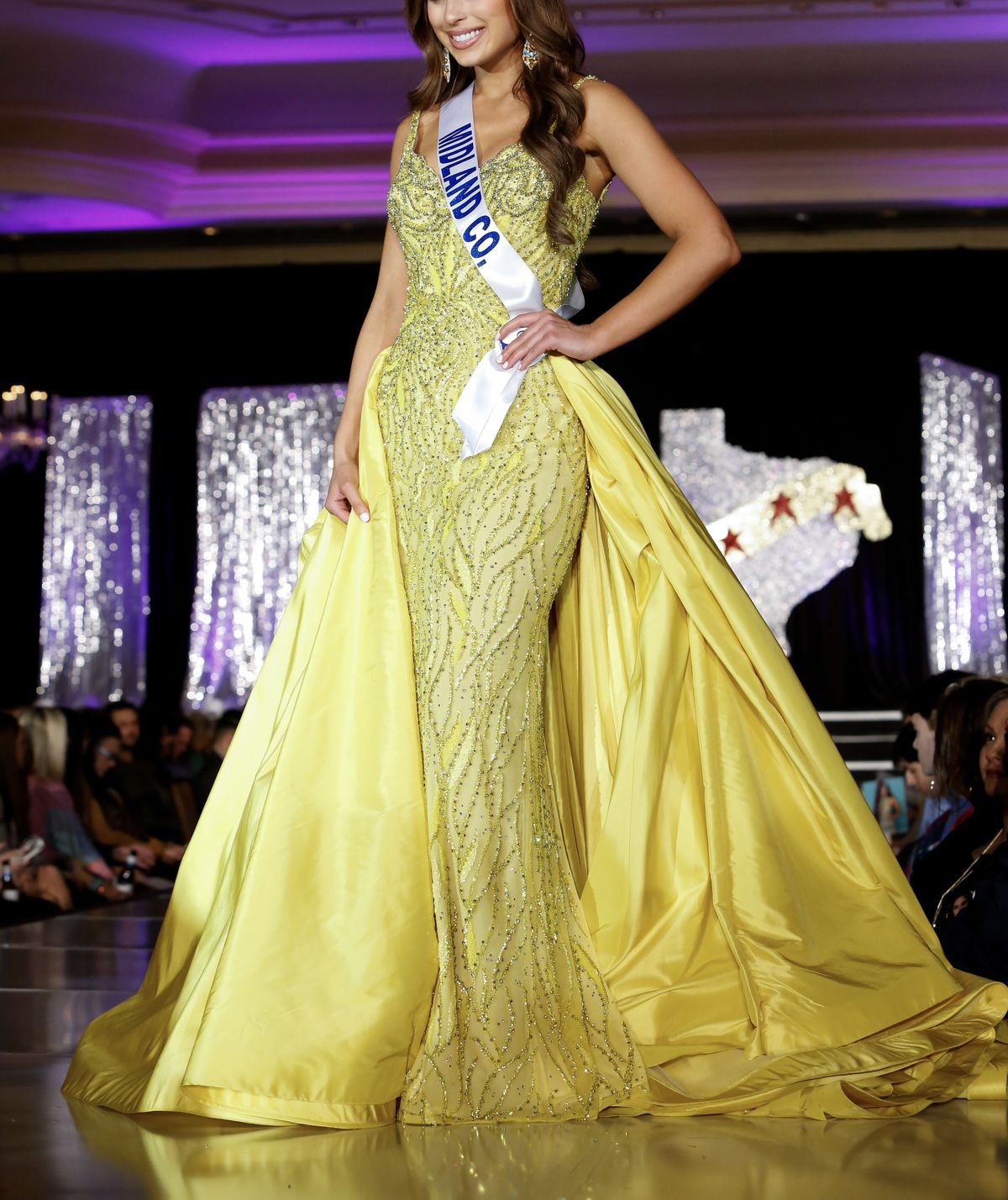 Sherri Hill Size 0 Yellow Floor Length Maxi on Queenly