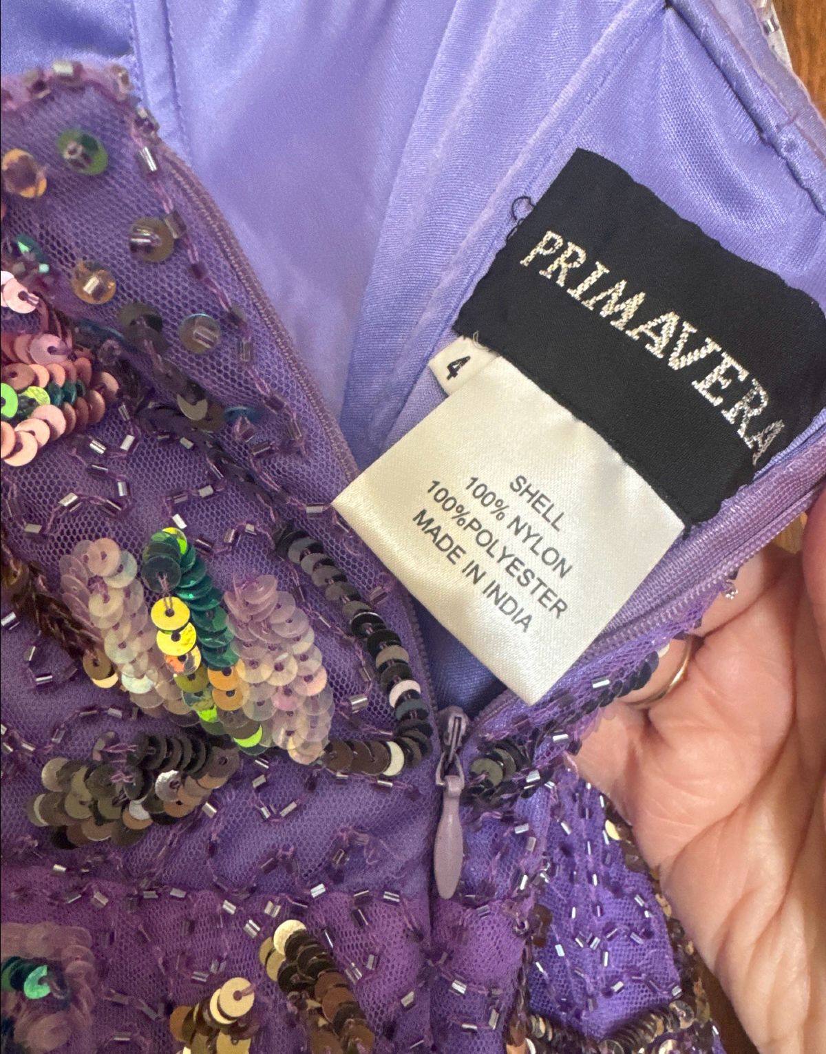 Primavera Size 4 Homecoming Strapless Purple Cocktail Dress on Queenly