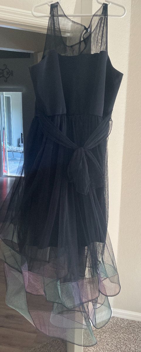 Dillards Girls Size 14 Prom Black Cocktail Dress on Queenly