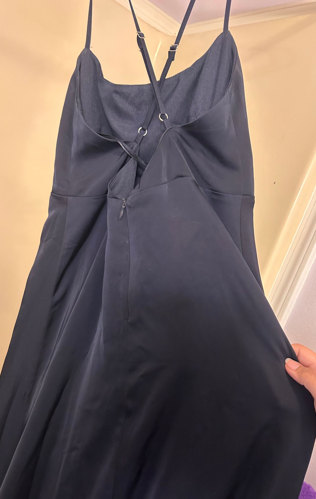 Windsor Size 6 Prom Blue Side Slit Dress on Queenly