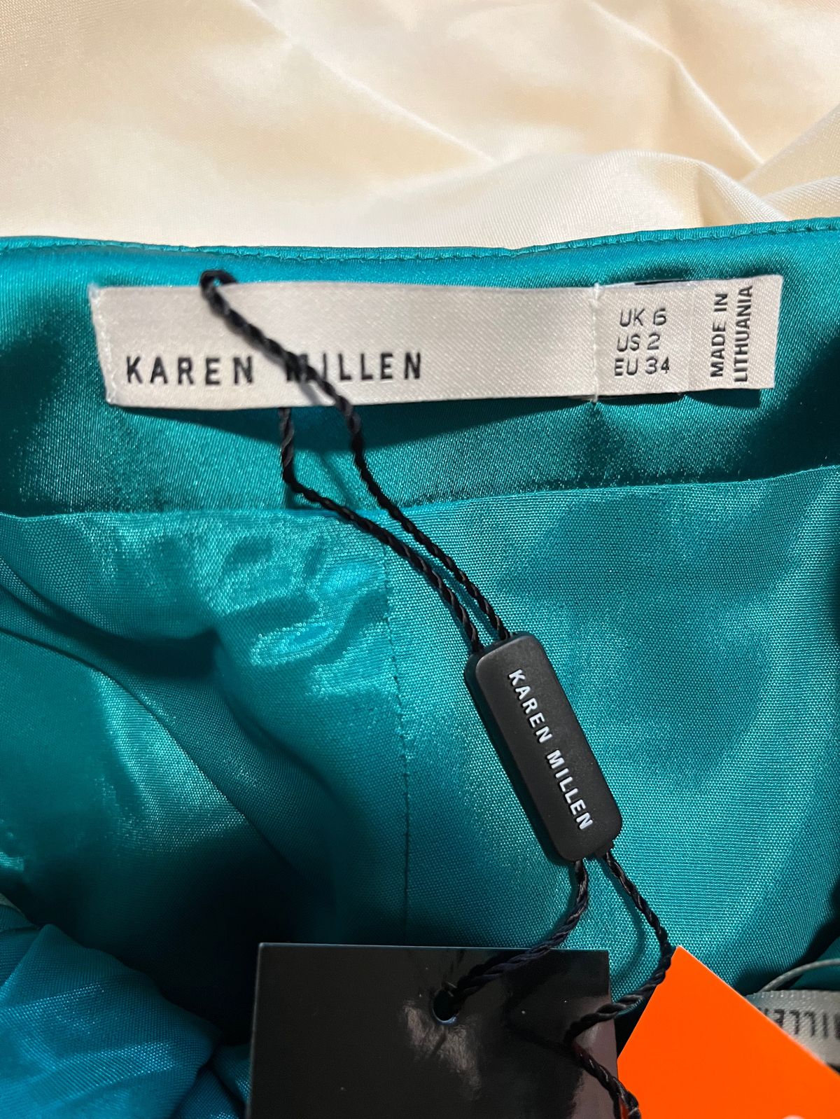 Karen Millen Size 2 Prom Green Cocktail Dress on Queenly