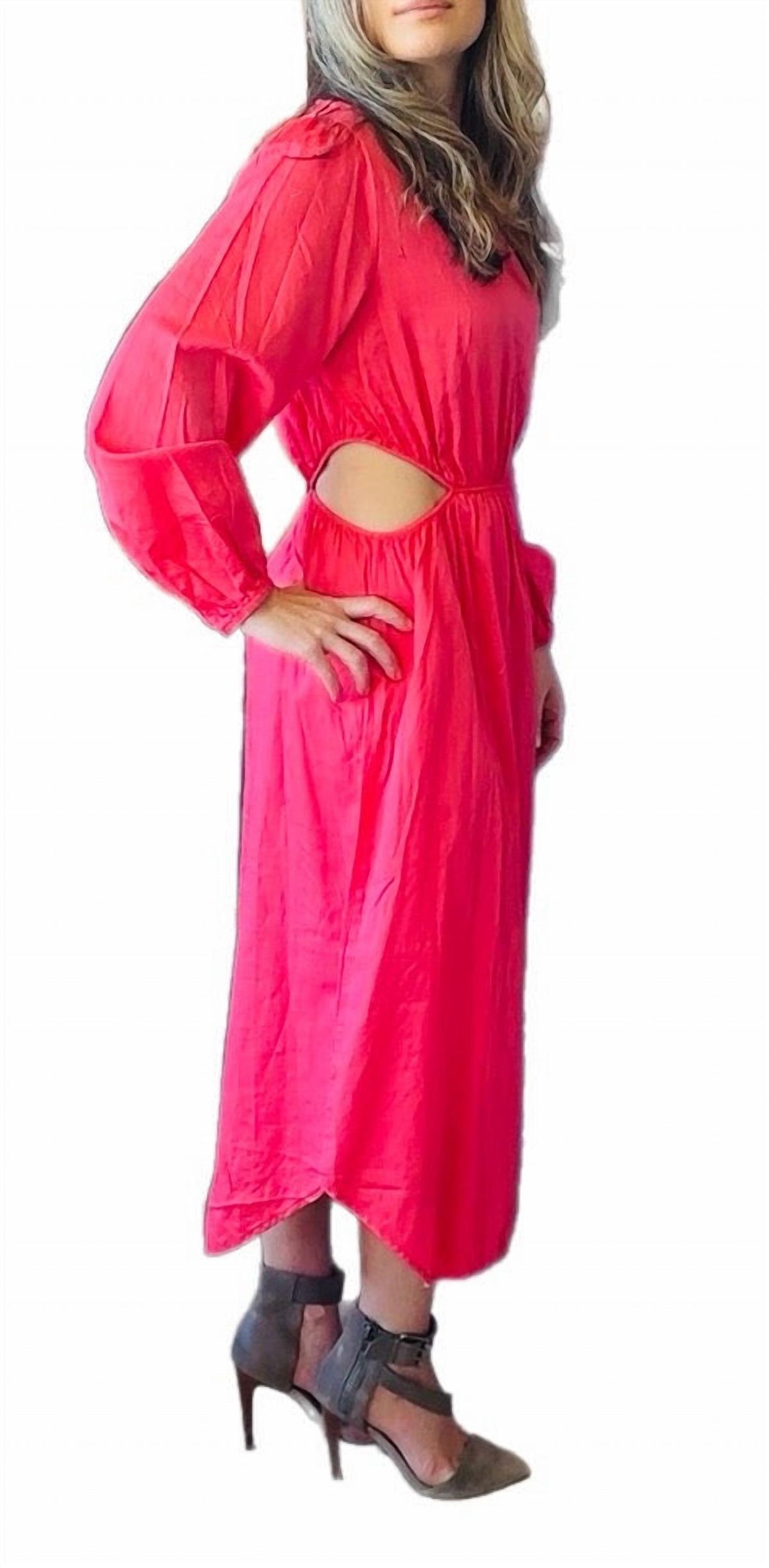 Style 1-1056703795-74 STARKx Size S High Neck Pink Cocktail Dress on Queenly