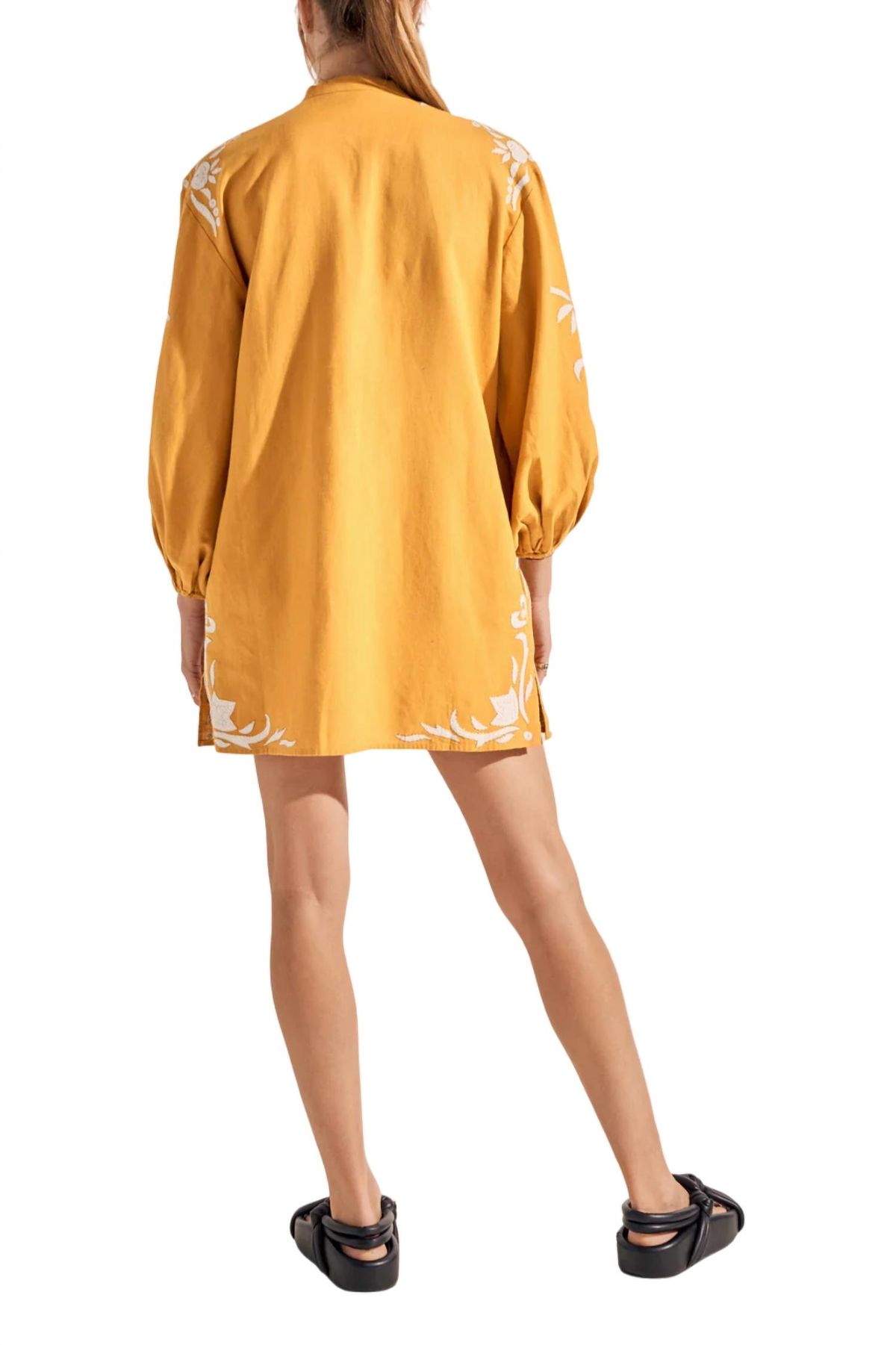 Style 1-1180036896-149 Ilio Nema Size L Yellow Cocktail Dress on Queenly