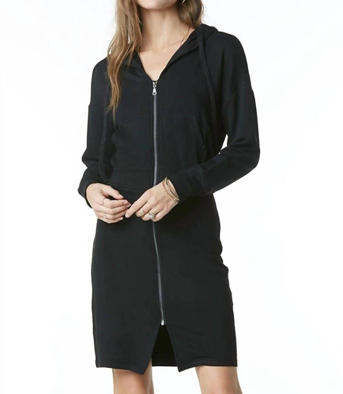 Style 1-1418348127-74 Tart Collections Size S Long Sleeve Black Cocktail Dress on Queenly