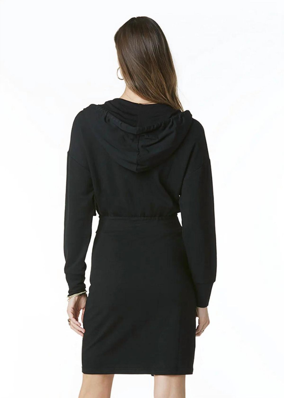 Style 1-1418348127-74 Tart Collections Size S Long Sleeve Black Cocktail Dress on Queenly