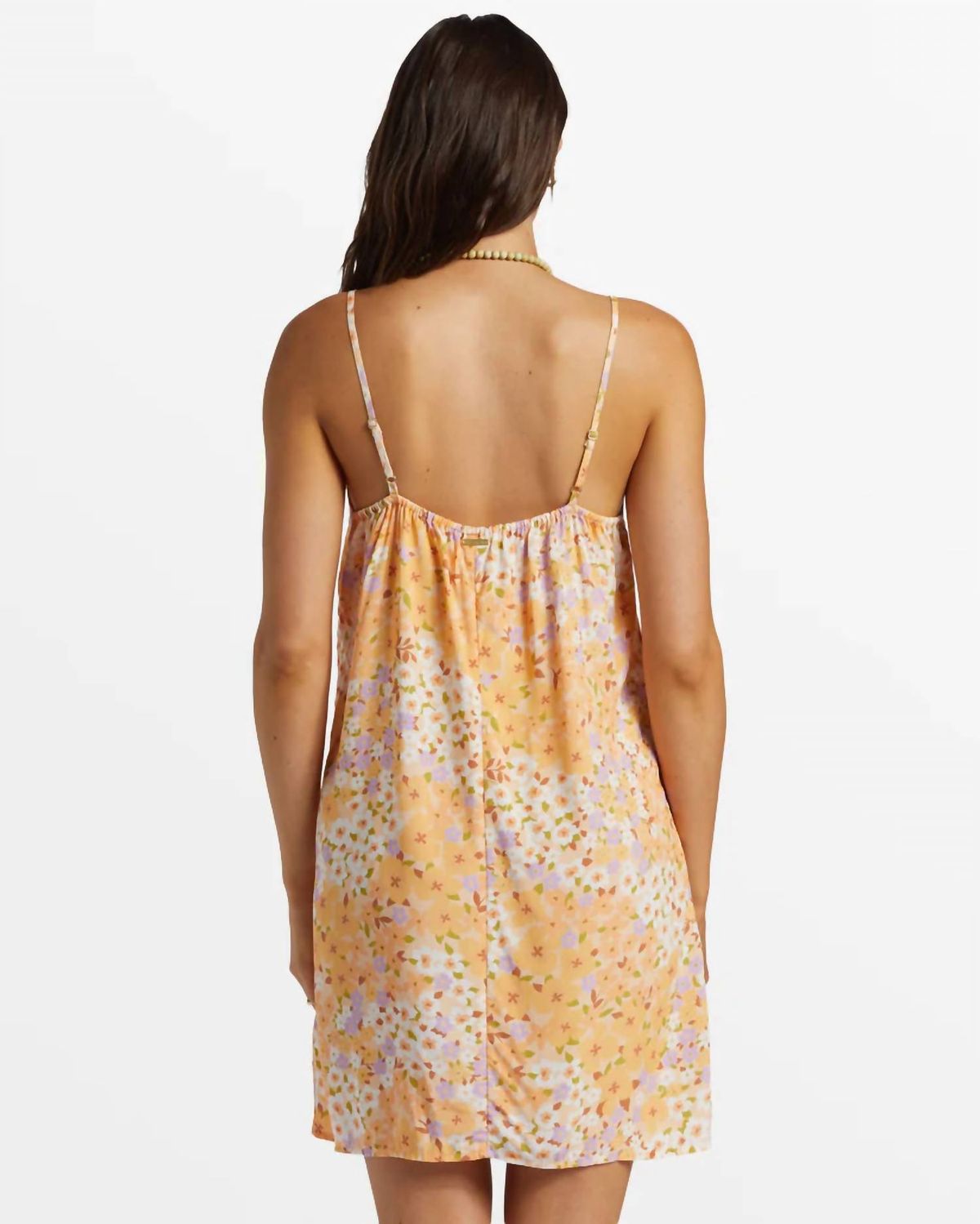 Style 1-2303410124-149 Billabong Size L Yellow Cocktail Dress on Queenly