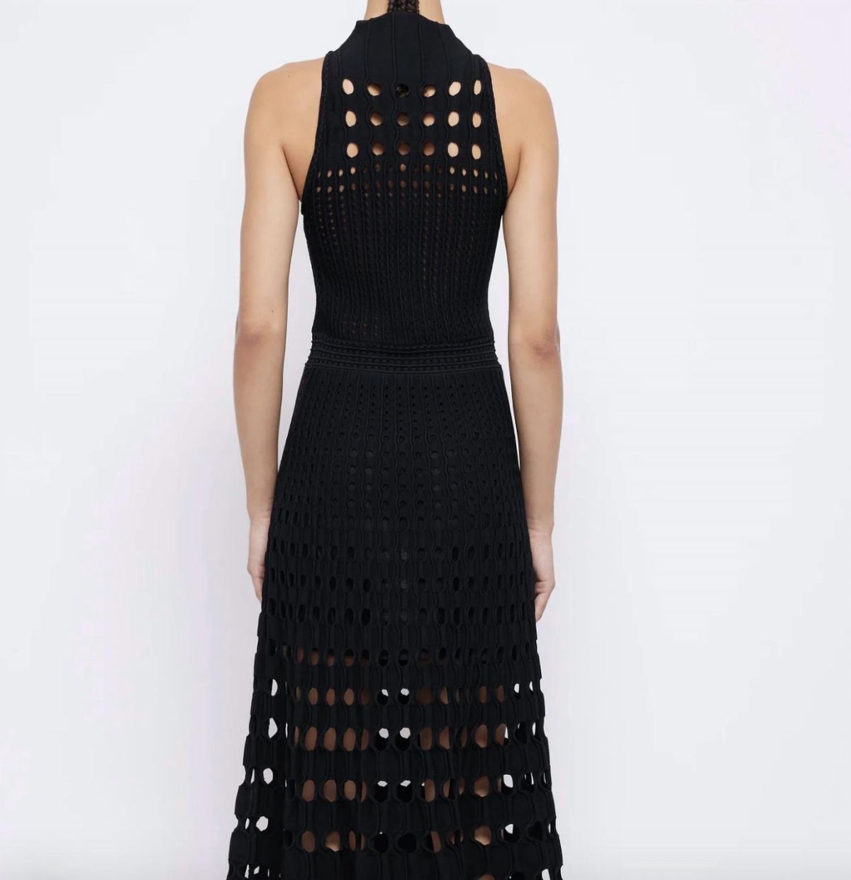 Style 1-2382111738-892 JONATHAN SIMKHAI Size M Black Cocktail Dress on Queenly