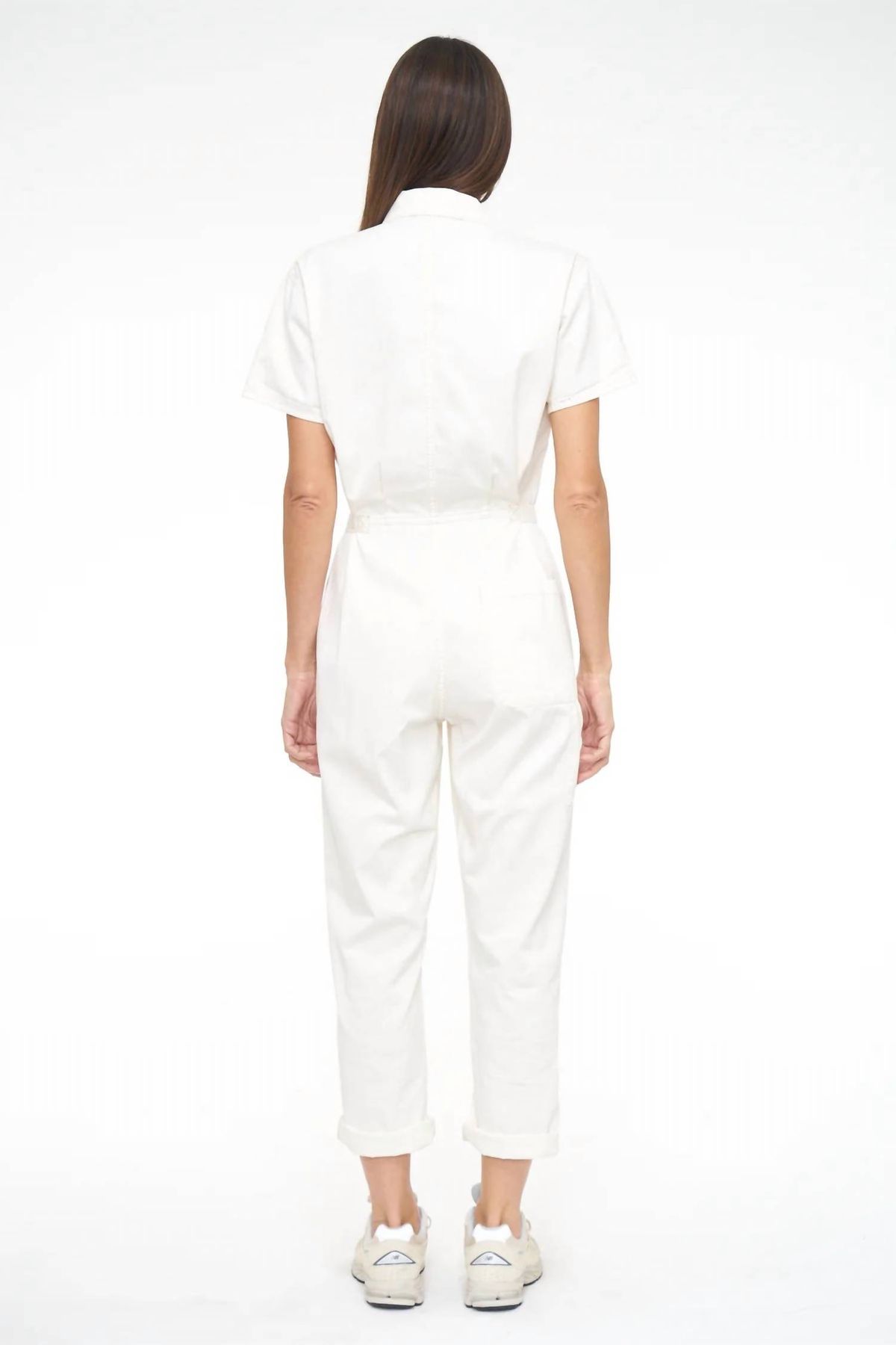 Style 1-2401018825-149 PISTOLA Size L White Formal Jumpsuit on Queenly