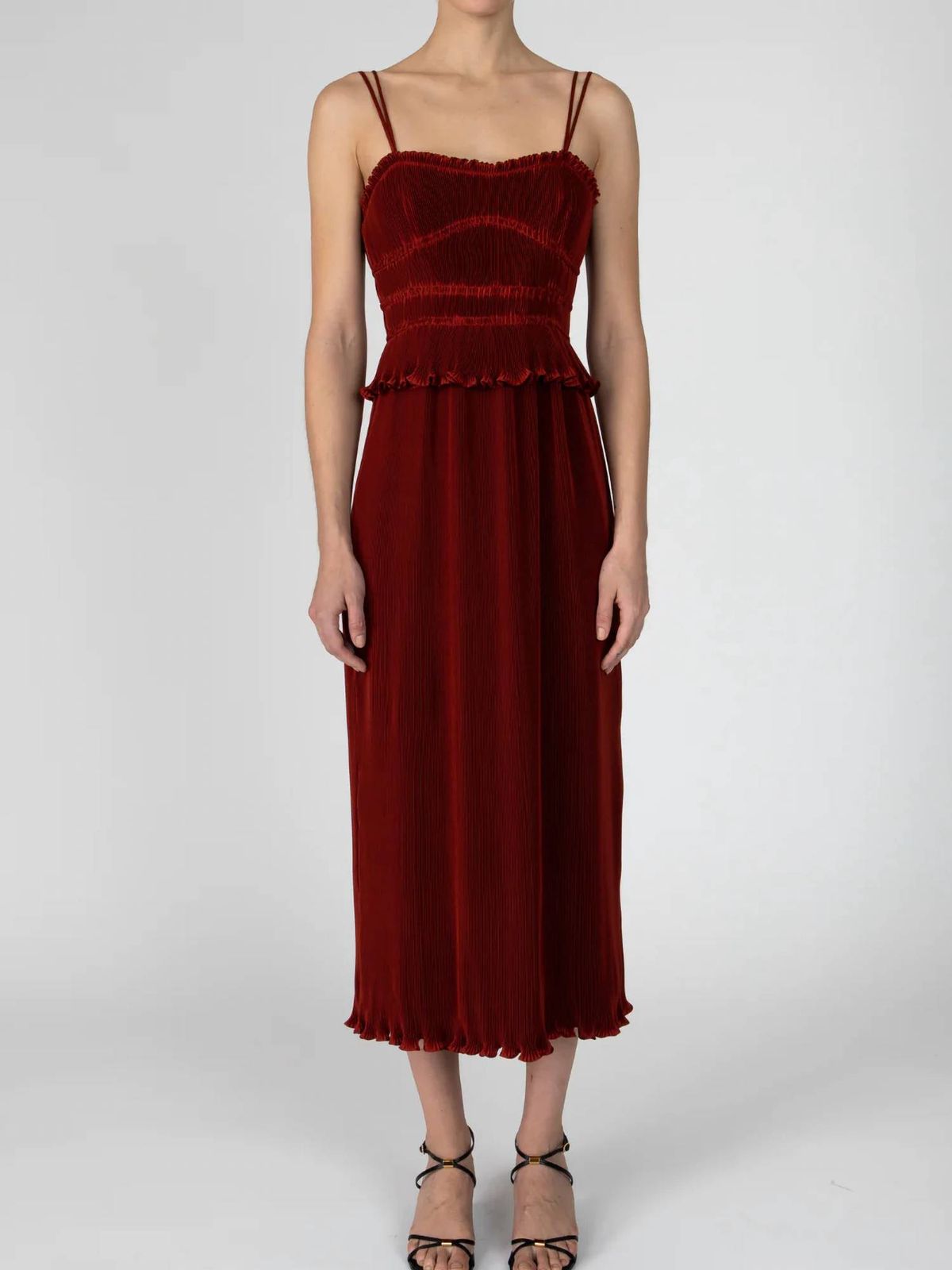 Style 1-2592001602-649 Derek Lam 10 Crosby Size 2 Red Cocktail Dress on Queenly