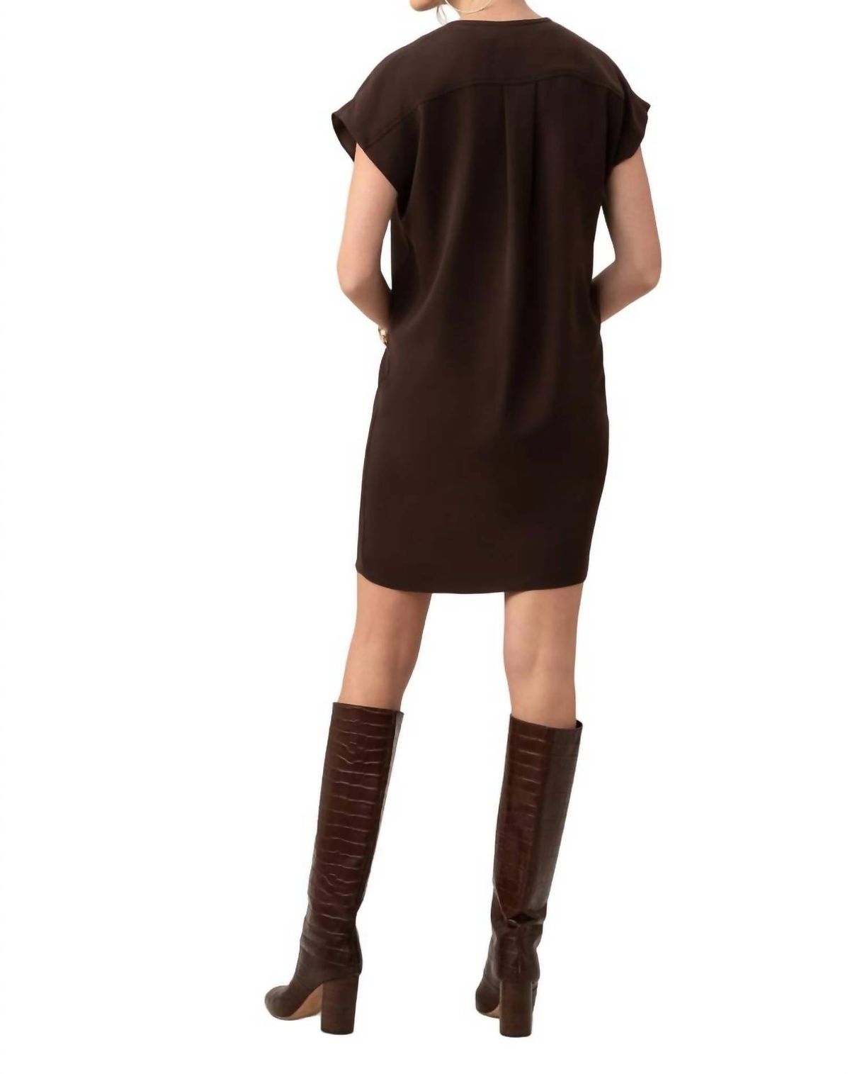 Style 1-3433052311-70 Trina Turk Size XS Brown Cocktail Dress on Queenly