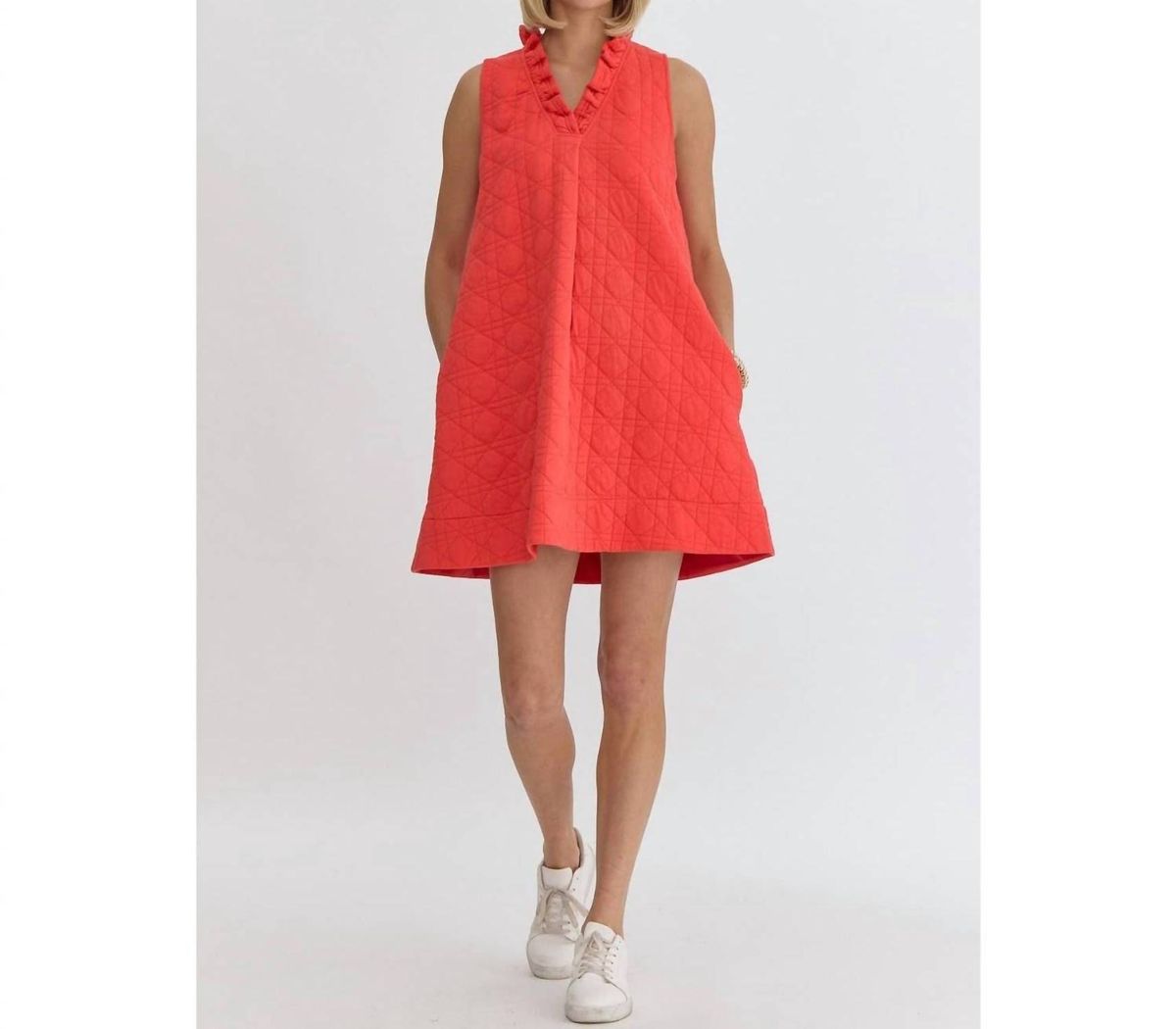 Style 1-3577190923-149 Style USA Size L Sheer Orange Cocktail Dress on Queenly