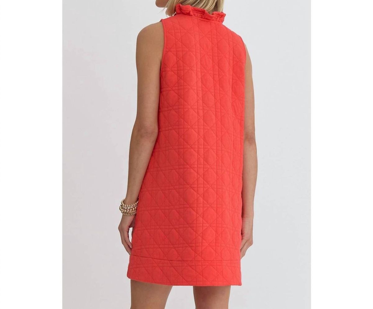 Style 1-3577190923-892 Style USA Size M Sheer Orange Cocktail Dress on Queenly