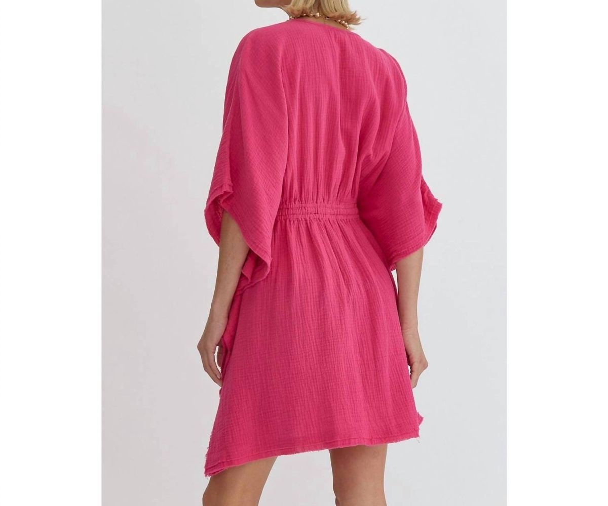 Style 1-3648961474-149 Style USA Size L Sheer Pink Cocktail Dress on Queenly