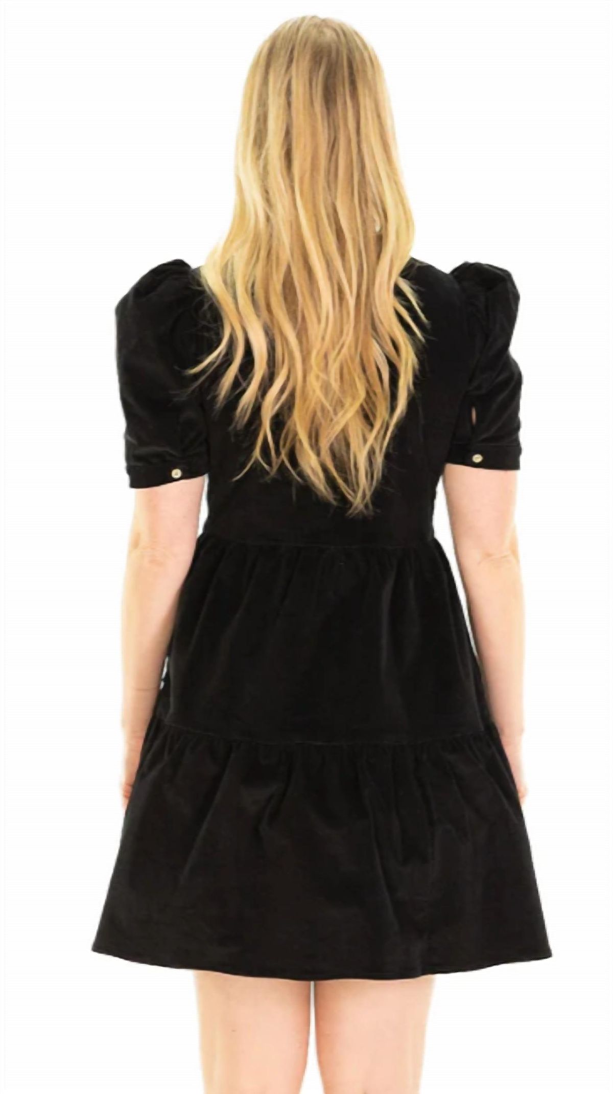 Style 1-4174614308-74 Duffield Lane Size S Black Cocktail Dress on Queenly