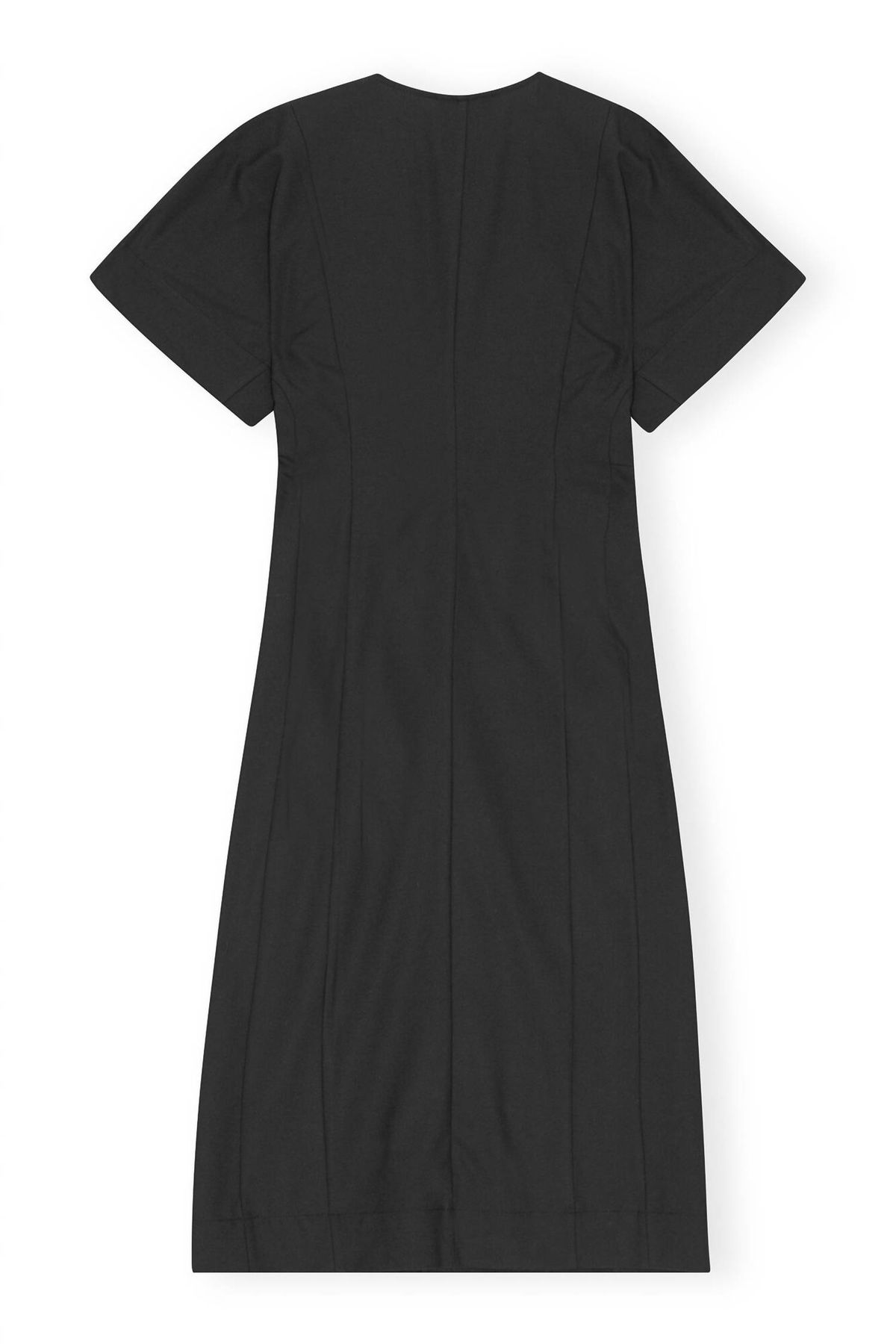 Style 1-681693141-1130 GANNI Plus Size 34 Black Cocktail Dress on Queenly