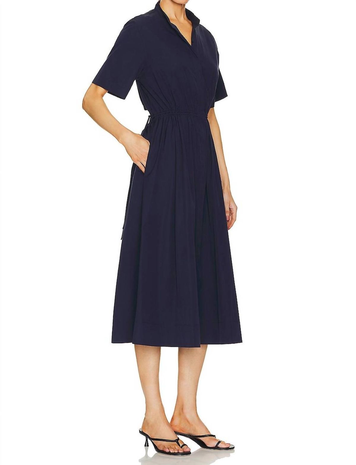 Style 1-795927317-70 Rag & Bone Size XS Navy Blue Cocktail Dress on Queenly