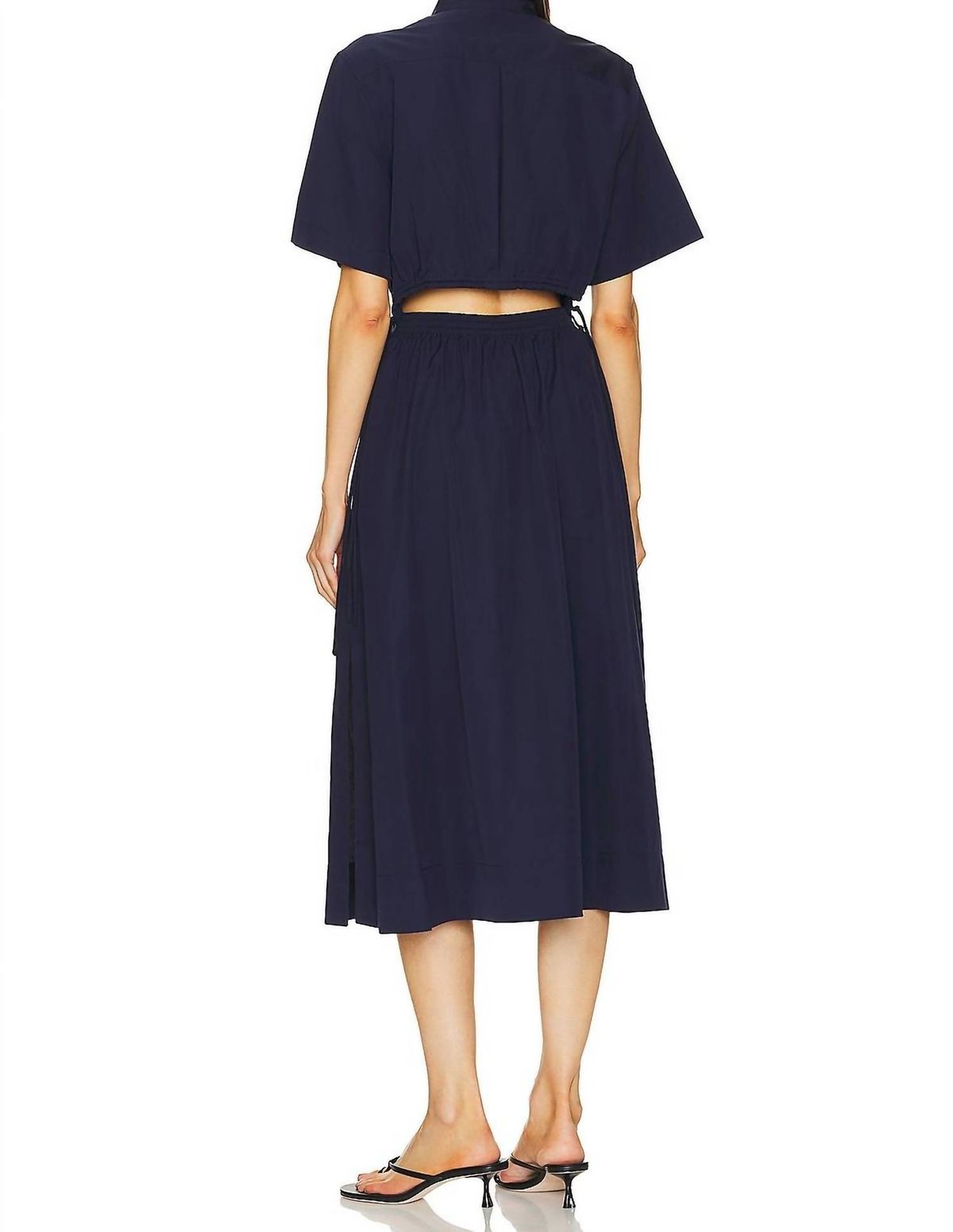 Style 1-795927317-70 Rag & Bone Size XS Navy Blue Cocktail Dress on Queenly