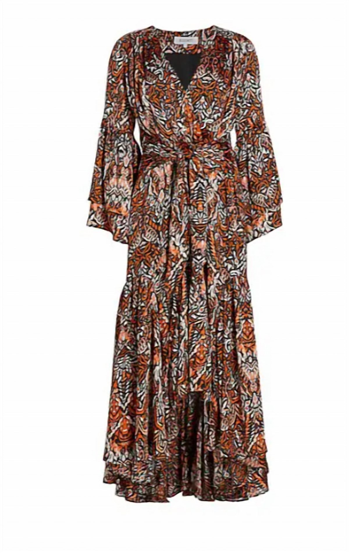 Style 1-998154624-70 ELLIATT Size XS Brown Floor Length Maxi on Queenly