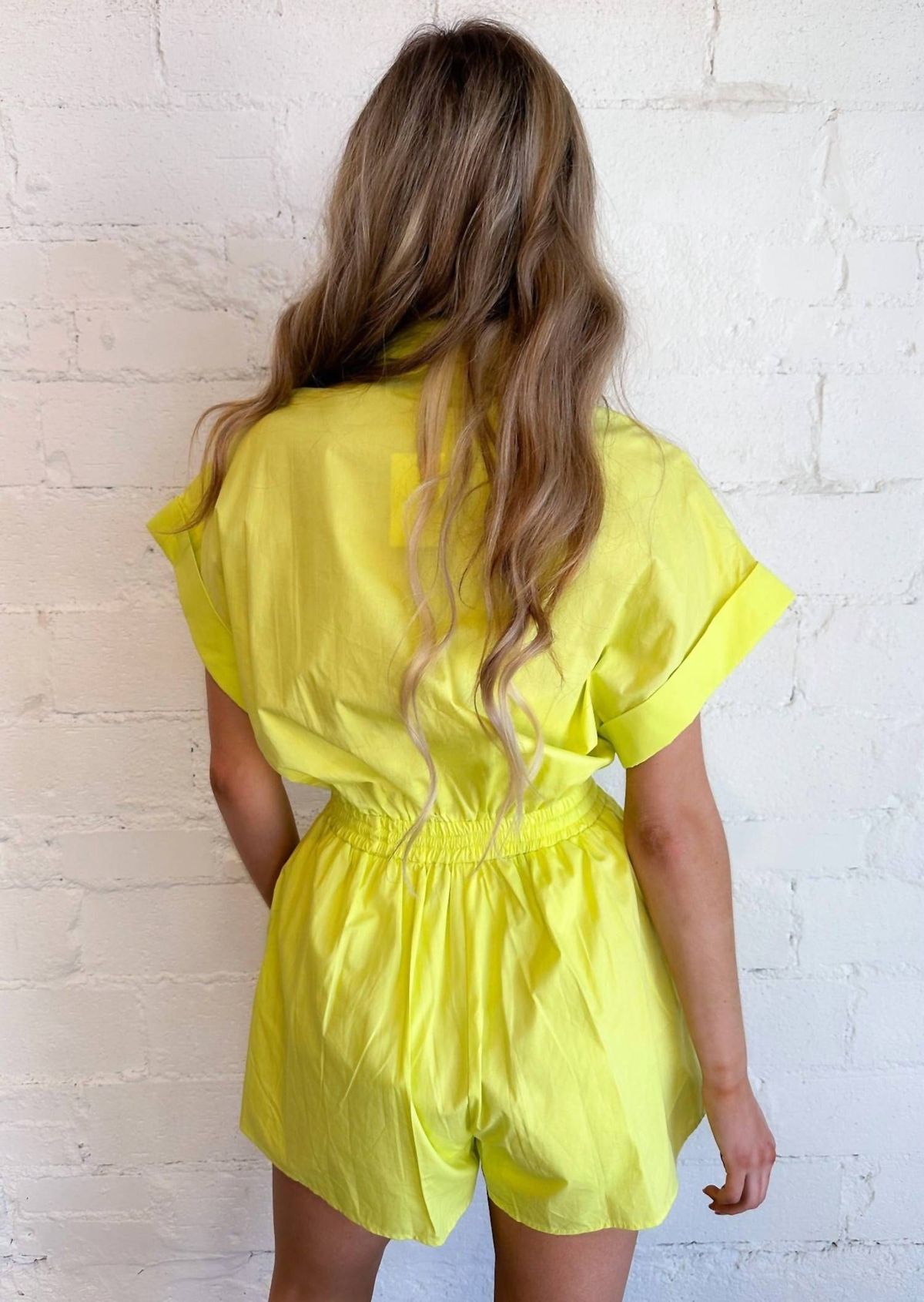 Style 1-1128929733-74 Idem Ditto Size S Yellow Formal Jumpsuit on Queenly