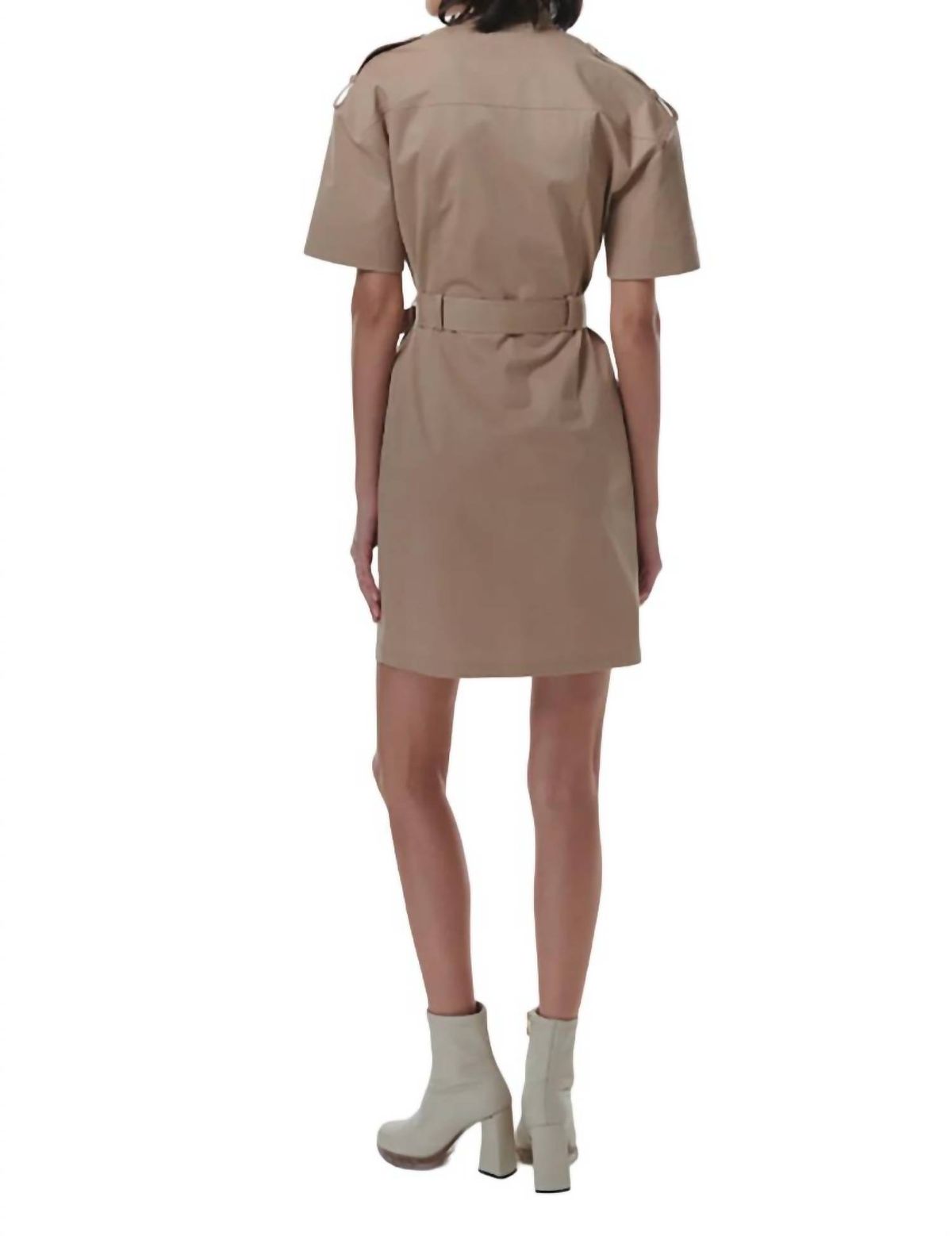Style 1-1813902793-892 THEO the Label Size M Nude Cocktail Dress on Queenly