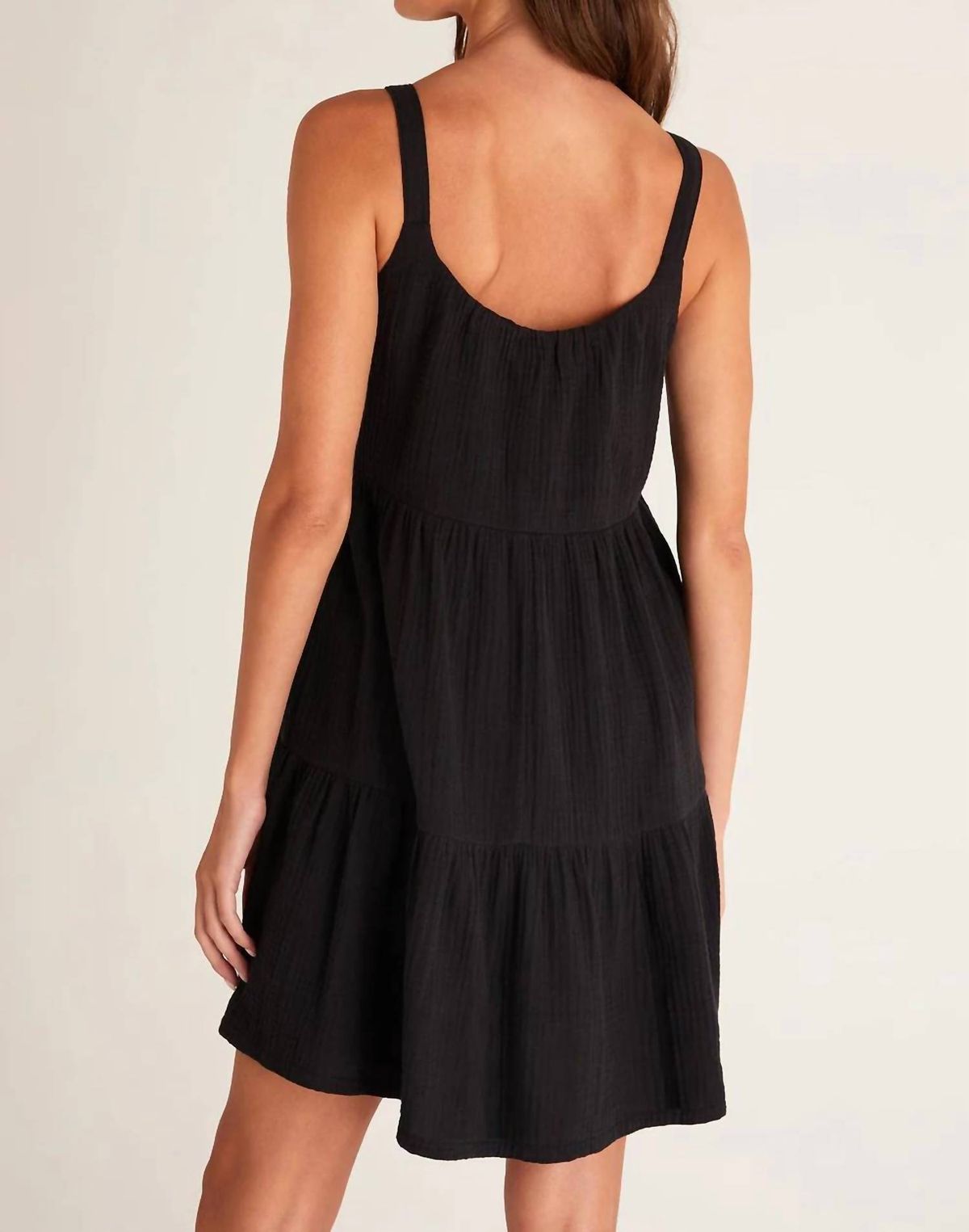 Style 1-2492731869-149 Z Supply Size L Black Cocktail Dress on Queenly