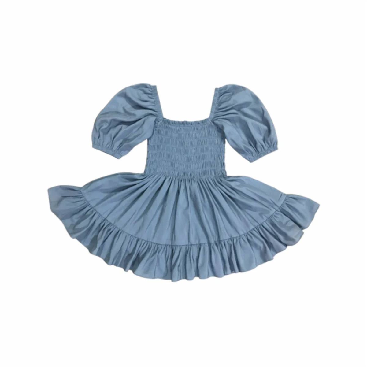 Style 1-609188248-9221 Be Girl Clothing Size M Satin Blue Cocktail Dress on Queenly