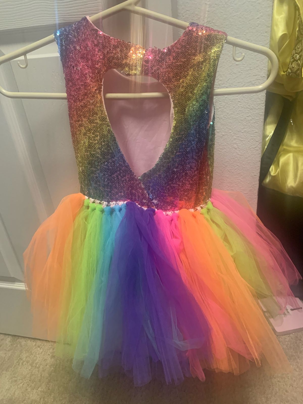 Girls Size 4 Multicolor Ball Gown on Queenly