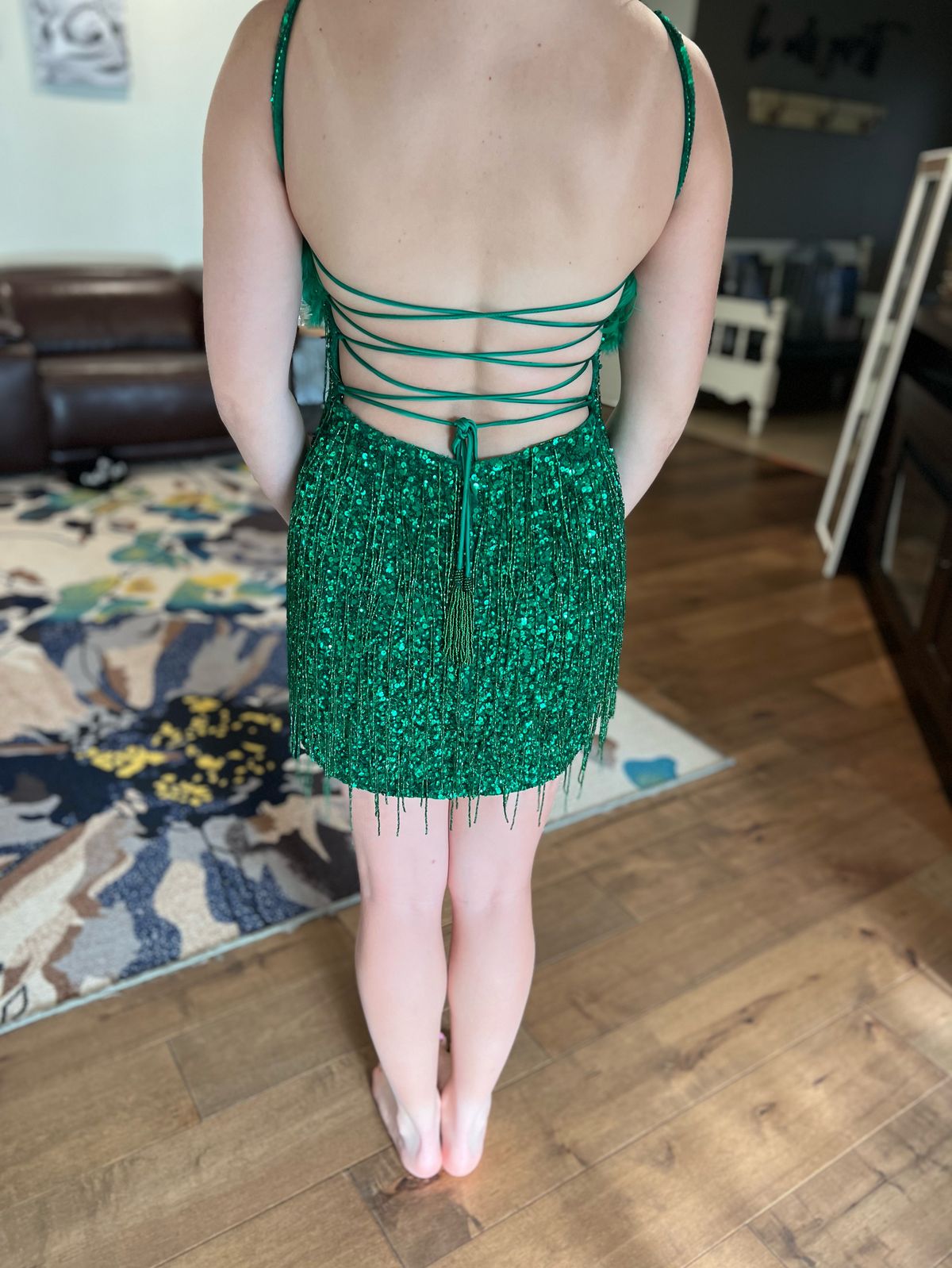 Rachel Allan Size 2 Prom Green Cocktail Dress on Queenly