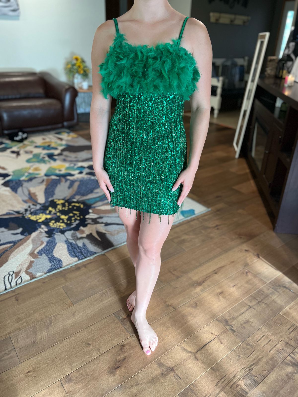 Rachel Allan Size 2 Prom Green Cocktail Dress on Queenly