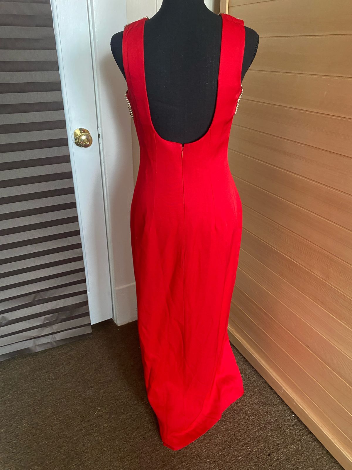 Vintage Ever Beauty Size 6 Red A-line Dress on Queenly