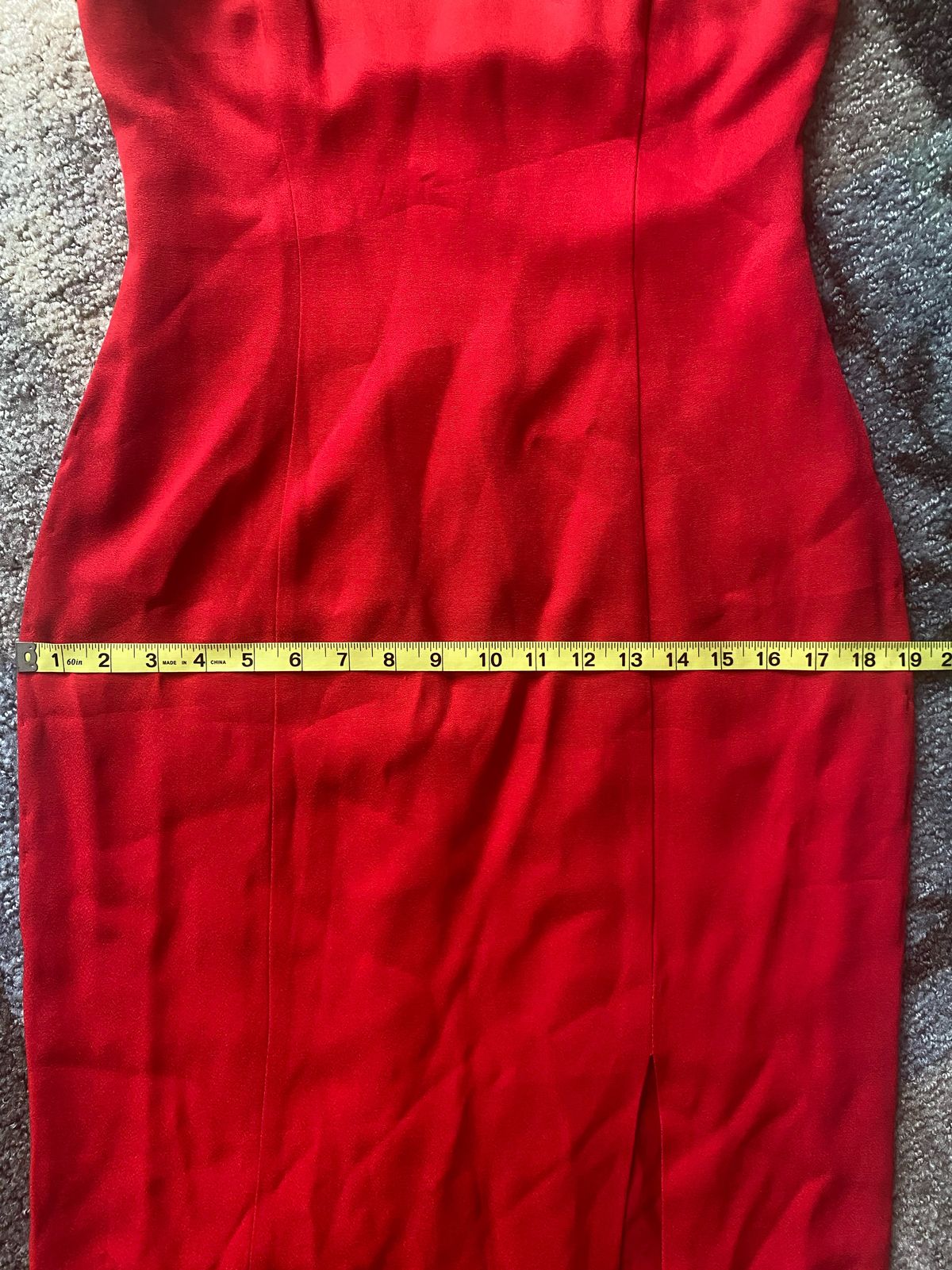 Vintage Ever Beauty Size 6 Red A-line Dress on Queenly