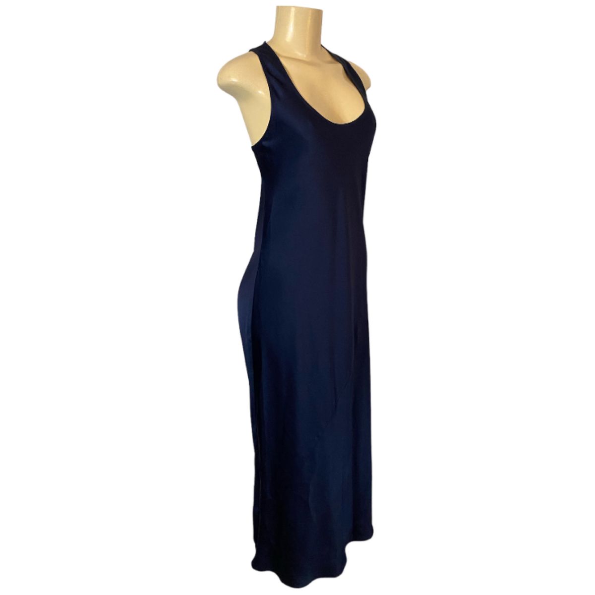 Elizabeth & James Size L Blue Floor Length Maxi on Queenly