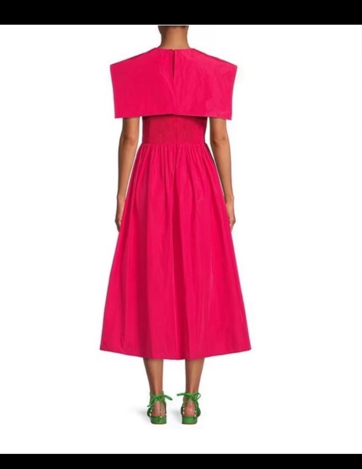 Robert rodriguez Size 4 Cap Sleeve Pink A-line Dress on Queenly