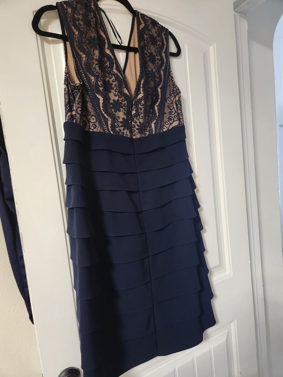 Jessica Howard Size 14 Blue Cocktail Dress on Queenly