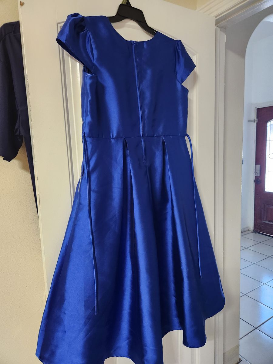 Speechless Size 14 Blue Cocktail Dress on Queenly