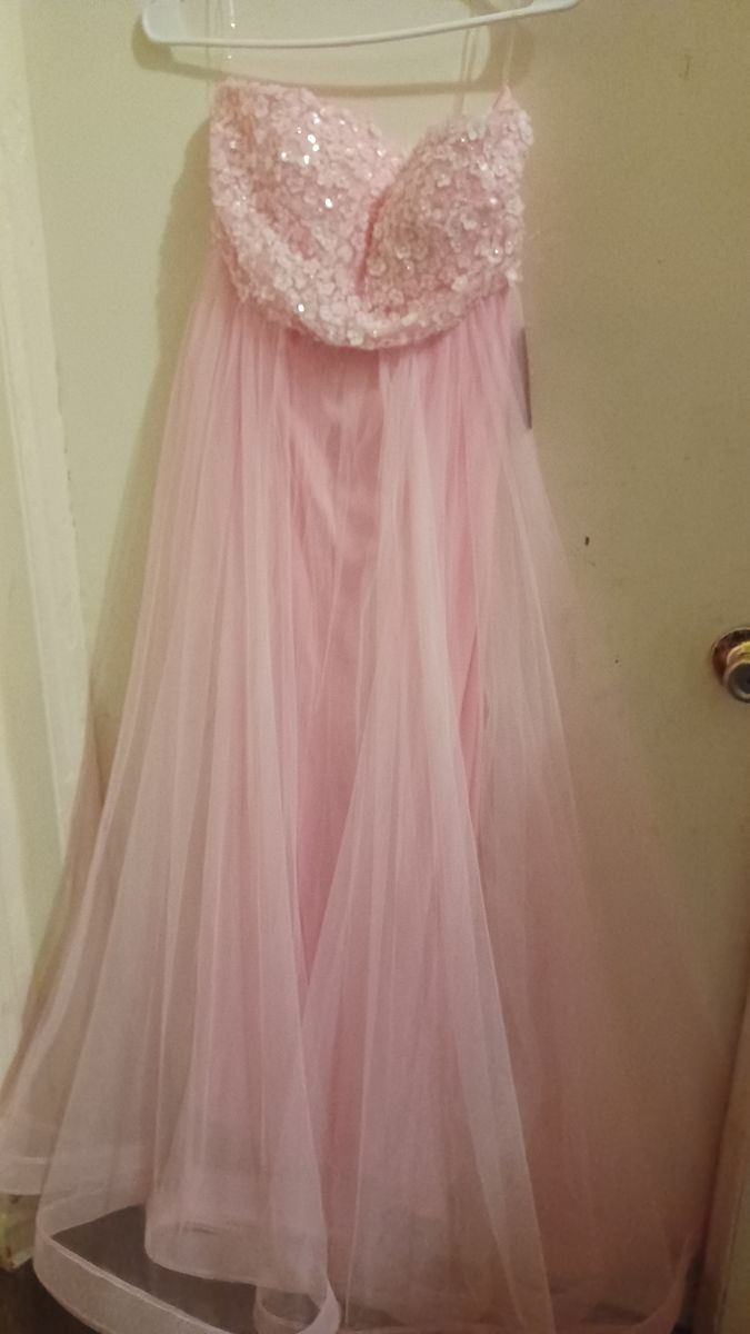 Monarch Boutique  Size 14 Pink Floor Length Maxi on Queenly