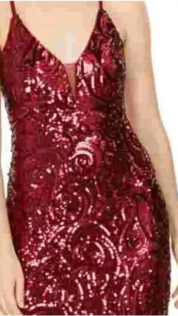 Nightway Size 12 Prom Red A-line Dress on Queenly