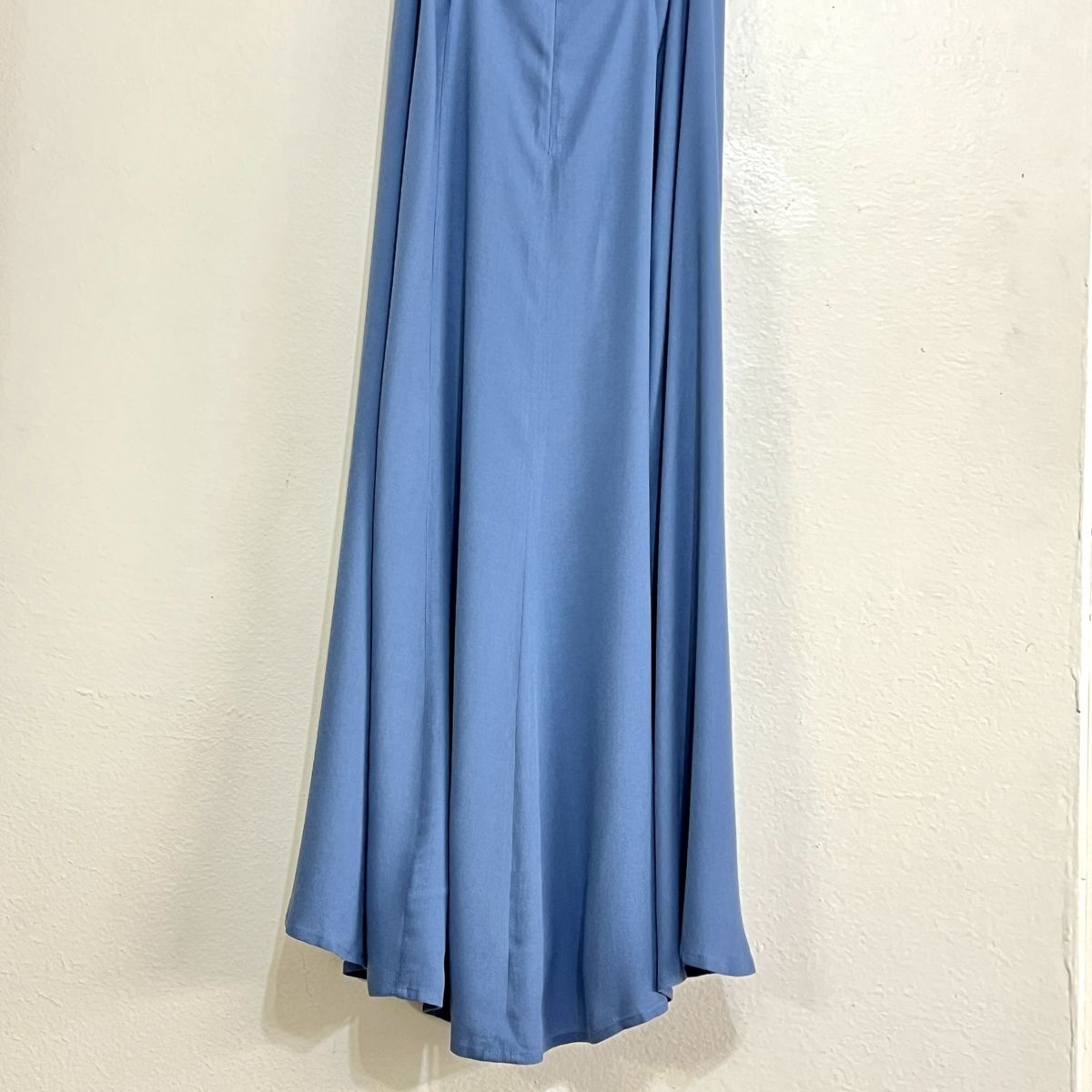 Reformation Size 2 Cap Sleeve Blue Side Slit Dress on Queenly