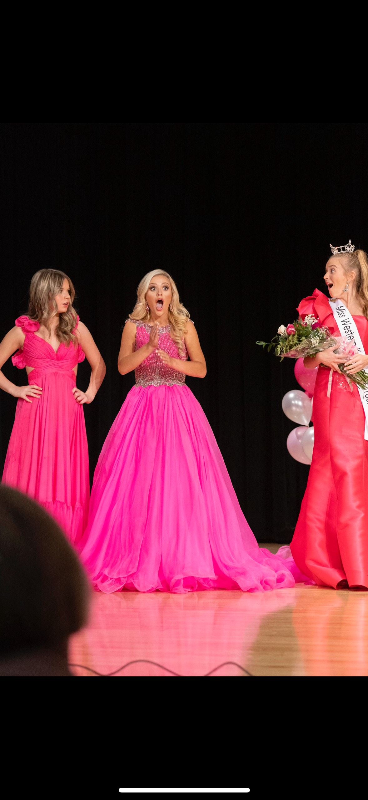 Style 45060 Sherri Hill Size 4 Pageant Pink Ball Gown on Queenly