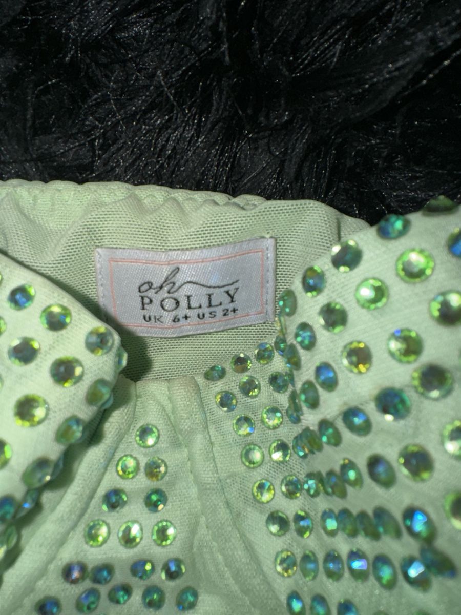 Oh polly Size 0 Prom Light Green Cocktail Dress on Queenly